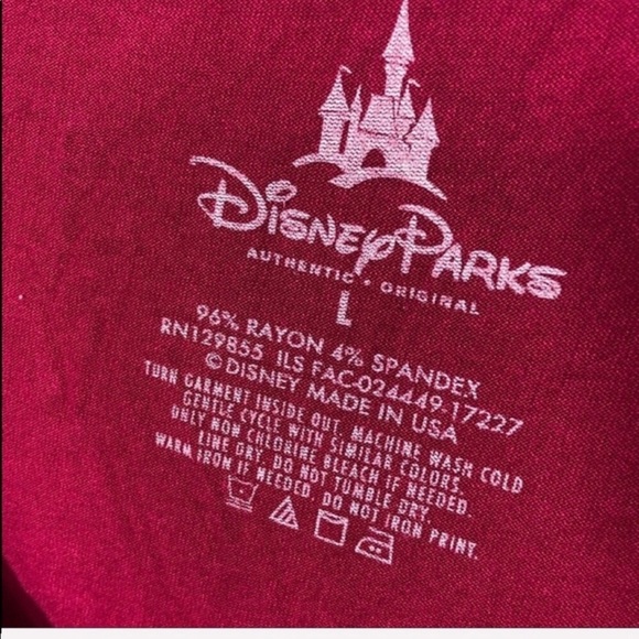 Disney Valentines Minnie Long Sleeves Red & Pink NWT Medium - Picture 5 of 6